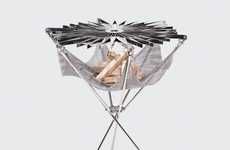 Origami-Inspired Barbecues