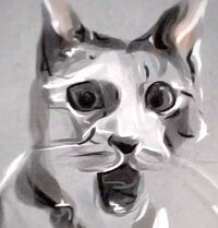 Iconic Watercolor Felines Image 7