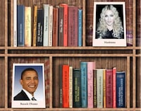 Celebrity Bookshelf Infogrpahics Image 5