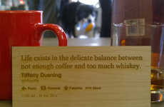 Poigant Tweet Plaques