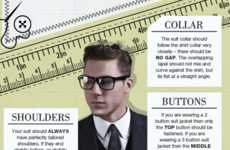 Stylish Suit Infographics