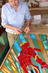 Superhero Stained Glass Windows Image 2