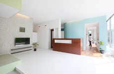 Eclectic Material-Based Offices
