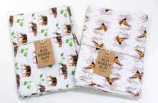 Whimsically Patterned Tea Towels