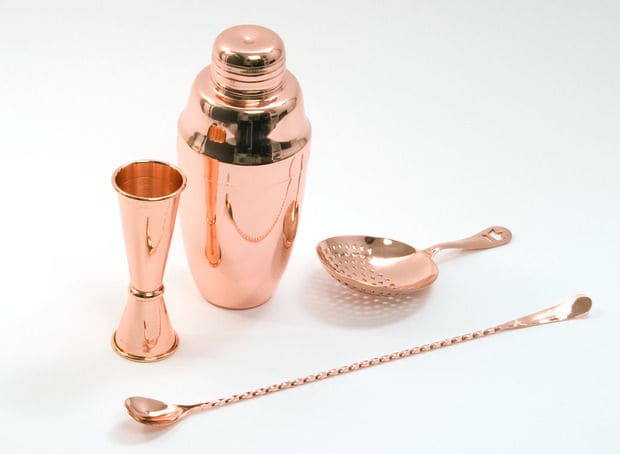 Bronze Cocktail Shakers
