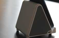 Pyramidal Wireless Speakers