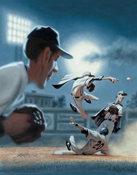 Soulful Baseball Illustrations Image 7