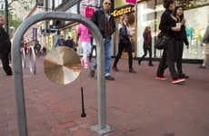 Gong-Attached Bike Storages