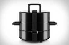 Cylindrical Portable Cookers