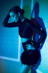 Darkly Vibrant Hosiery Ads Image 7