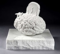 Cerebral Marble Sculptures Image 3