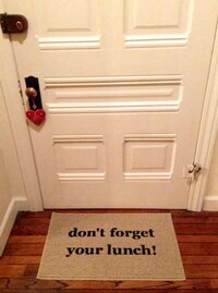 Helpful Reminder Doormats Image 2