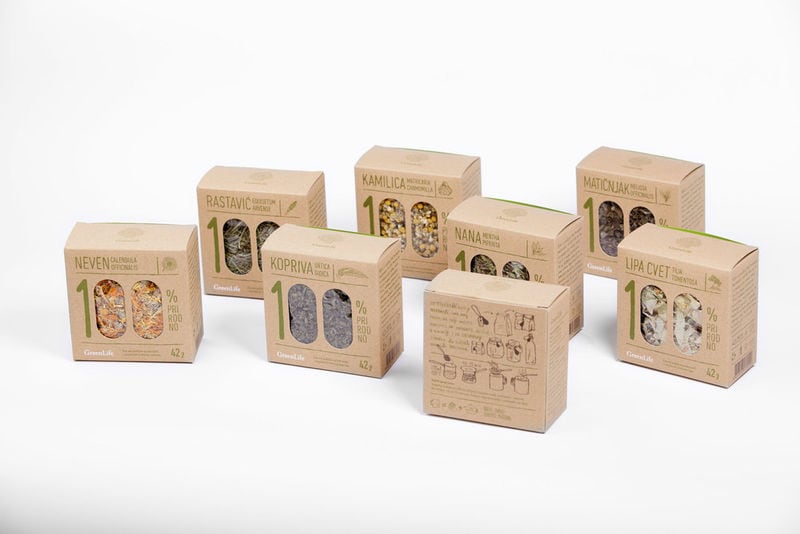 Earthy Product Packaging