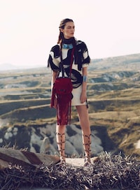 Fringed Tribal Editorials Image 4