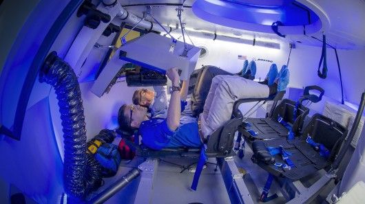Minimalist Spacecraft Interiors