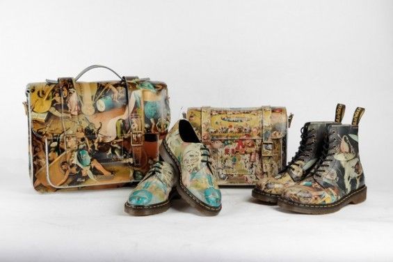 Historical Painting Shoes