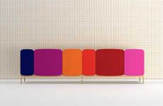 Contemporary Colorful Cabinets