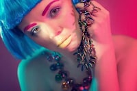 Neon Egyptian Editorials Image 3