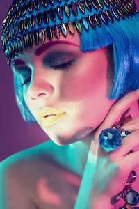 Neon Egyptian Editorials Image 4