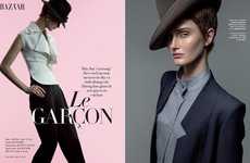 Charmingly Androgynous Editorials