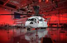 Hulking Military Helicopters