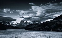 Monochromatic Mountain Photography Image 5