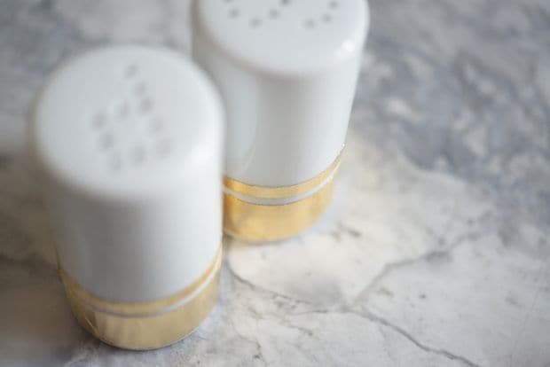 Gilded DIY Condiment Holders