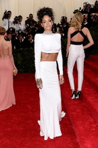 Backless Crop Top Gowns Image 3