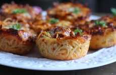 Scrumptious Spaghetti Muffins