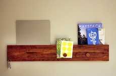 Magnetic Timber Shelving