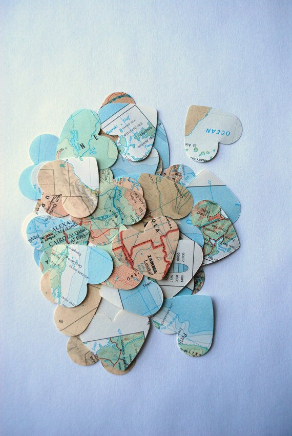 Romantic Topography Confetti