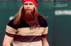 Retro Tennis Star Editorials