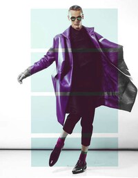 Edgy Color-Blocked Editorials Image 2