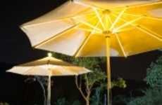 Illuminating Patio Umbrellas
