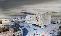 Latticed Eco Pavilions Image 3