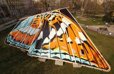 Giant Butterfly Pavilions