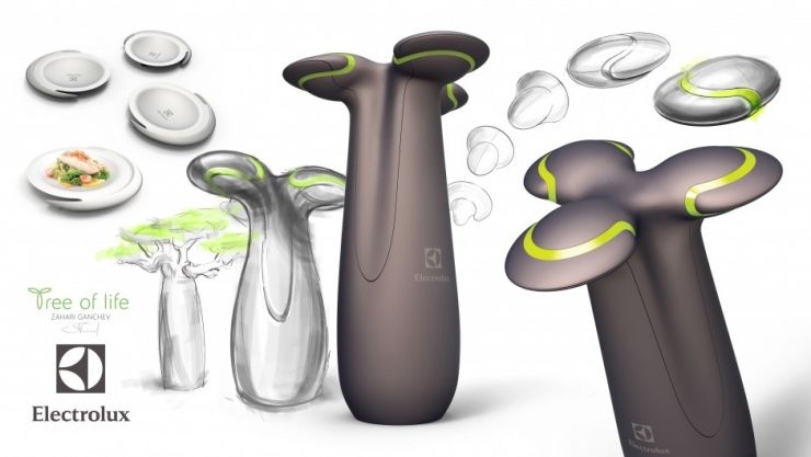 Futuristic Foliage Kitchen Appliances