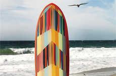 Sustainable Surfboard Art Works