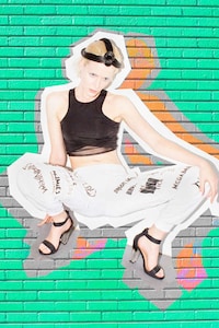 Splashy Graffiti Editorials Image 4