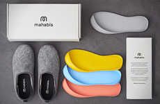 Detachable Sole Slippers
