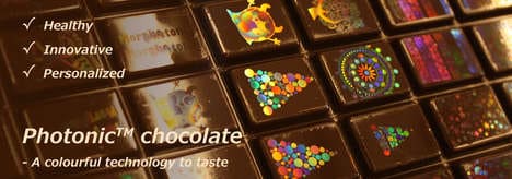 Holographic Printed Chocolates