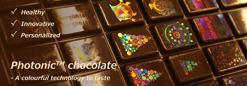 Holographic Printed Chocolates
