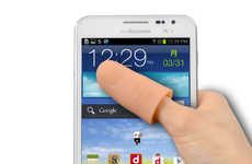 Finger-Shaped Touchscreen Tools