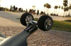 Tilting-Wheel Skateboards