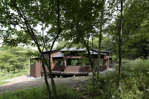 Angled Weekend Retreat Cabins