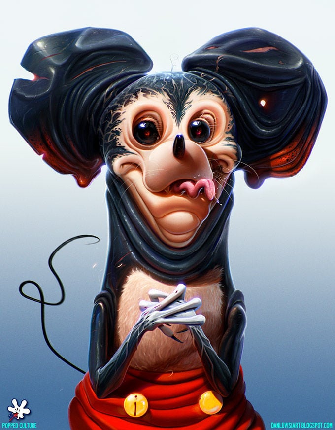 Terrifying Cartoon Illustrations