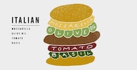 Topped Burger Illustrations Image 4