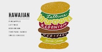 Topped Burger Illustrations Image 7