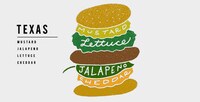 Topped Burger Illustrations Image 8