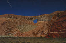 Geometry-Fused Landscape Photos